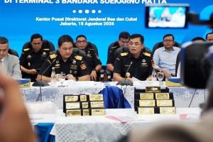 Nyaris Terbang ke Hong Kong, 22,3 Kg Emas Rp60 Miliar Terbongkar di Soetta