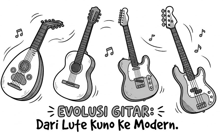 Siapa Penemu Gitar Sebenarnya? Sosok di Balik Alat Musik yang Mendunia