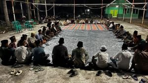Malam 17 Agustus di Jaya Agung P19, Warga Gelar Tahlil, Yasin, Doa Bersama hingga Makan Tumpeng