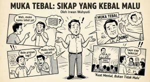 Apa Arti Muka Tebal? Bukan Kulit Wajah Berlapis, Tapi Sikap yang Kebal Malu