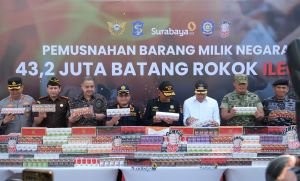 Rokok Ilegal di Surabaya Makin Marak, Penindakannya Naik 3 Kali Lipat: 70 Persen Barang Sitaan Berasal dari Kota Ini