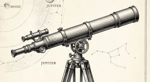 Melihat Bulan di Langit Malam, Kisah Galileo Galilei Menyempurnakan Teleskop