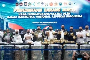 2.155 Liter Sabu Cair Hendak Masuk RI, Bea Cukai-BNN Bongkar Aksinya