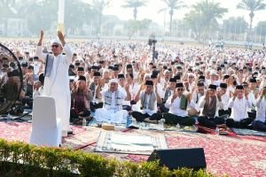Sudah 54 Kali OMC, Hujan Belum Merata, Sumsel Kembali Gelar Sholat Istisqa