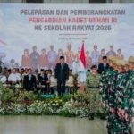 Bukan Perang atau Perpeloncoan, Ini Misi 1.509 Kadet Unhan di Sekolah Rakyat