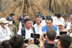 Sudah 69 Kali OMC, Waterbombing Karhutla Palembang Terganggu Asap