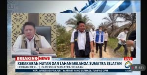 Hotspot Karhutla Naik Lagi, Sumsel Siap Genjot Pemadaman