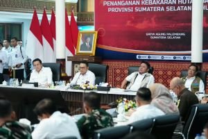 891 Titik Panas di Sumsel, OKI Jadi Episentrum Karhutla