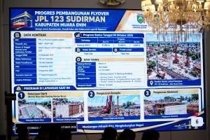 Kereta Kerap Bikin Macet, 5 Flyover di Muara Enim Mulai Dikebut