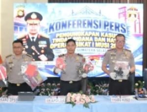1.238 Orang Diamankan, Polda Sumsel Gencar Sikat Premanisme