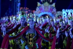 Empat Siswi Sekolah Rakyat Banyuwangi Tampil di Gandrung Sewu 2026